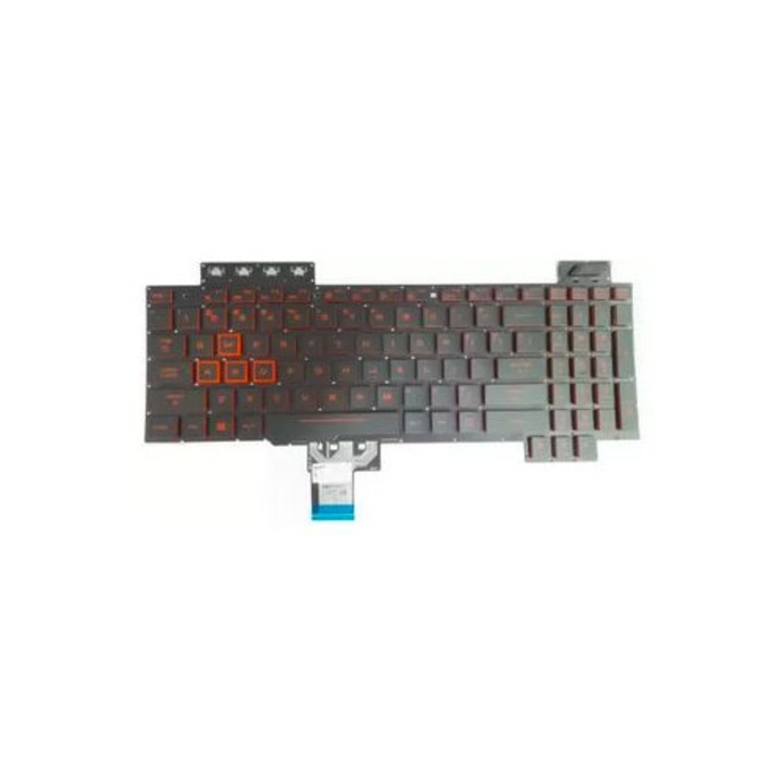 Tastatura LaptopStrong® pentru laptop Tastatura laptop Asus FX505 FX505D FX505DV FX505DD FX505DT FX505DU FX505DY FX505G FX505GT FX505GU FX505GE FX505GD FX505GM FX505A Iluminata