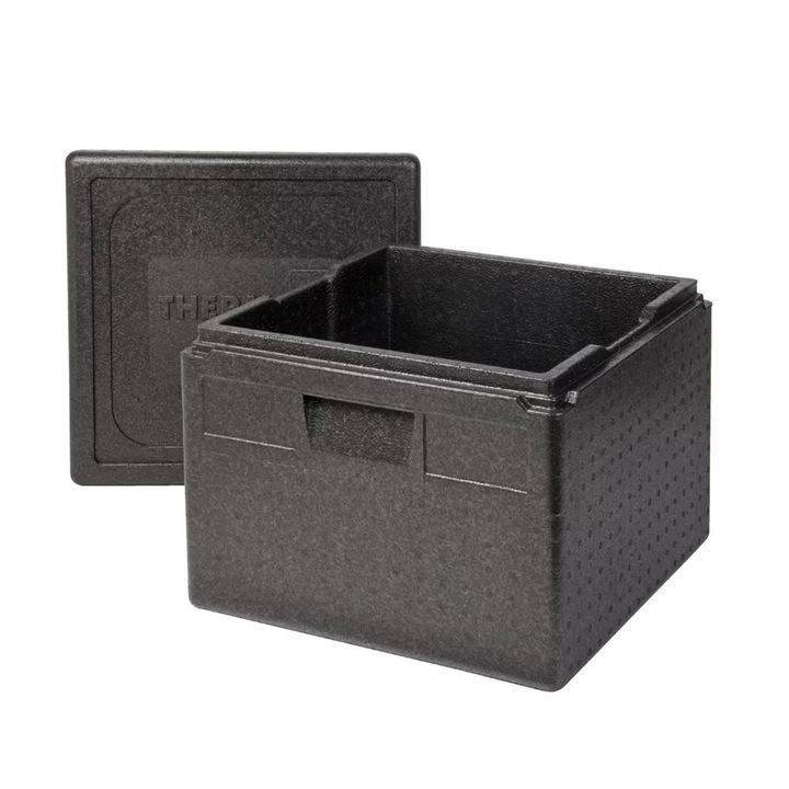 Cutie termoizolanta pizza 35 x 35 x 26 cm cu manere incastrate