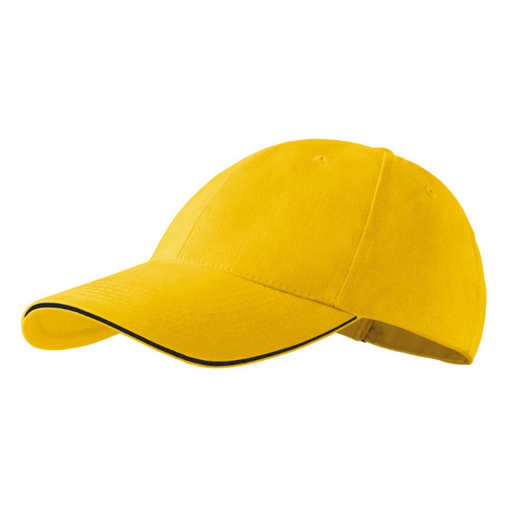 Intelli® Unisex sapka, állítható, ideális mindennapi és sporttevékenységekhez, sárga