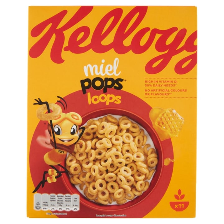 Cereale Kellogg's Miel Pops, porumb, 330g