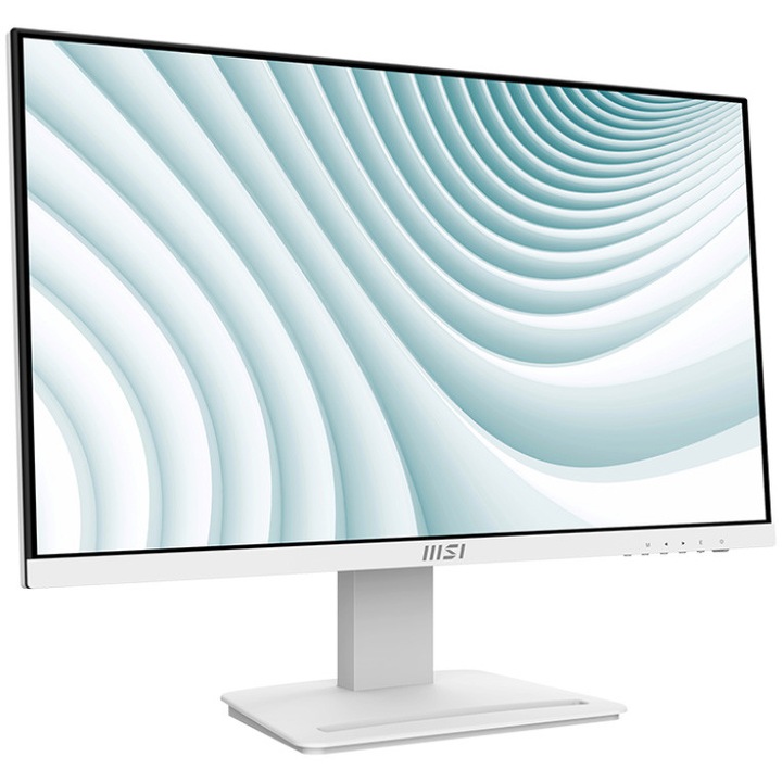 Монитор LED MSI PRO MP243XW, 23.8'', IPS, Full HD, 100Hz, 4ms, HDMI DP Speakers White