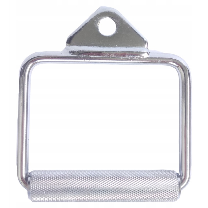 Bara MuscleForge, crom, antiderapanta, 14 x 16 cm