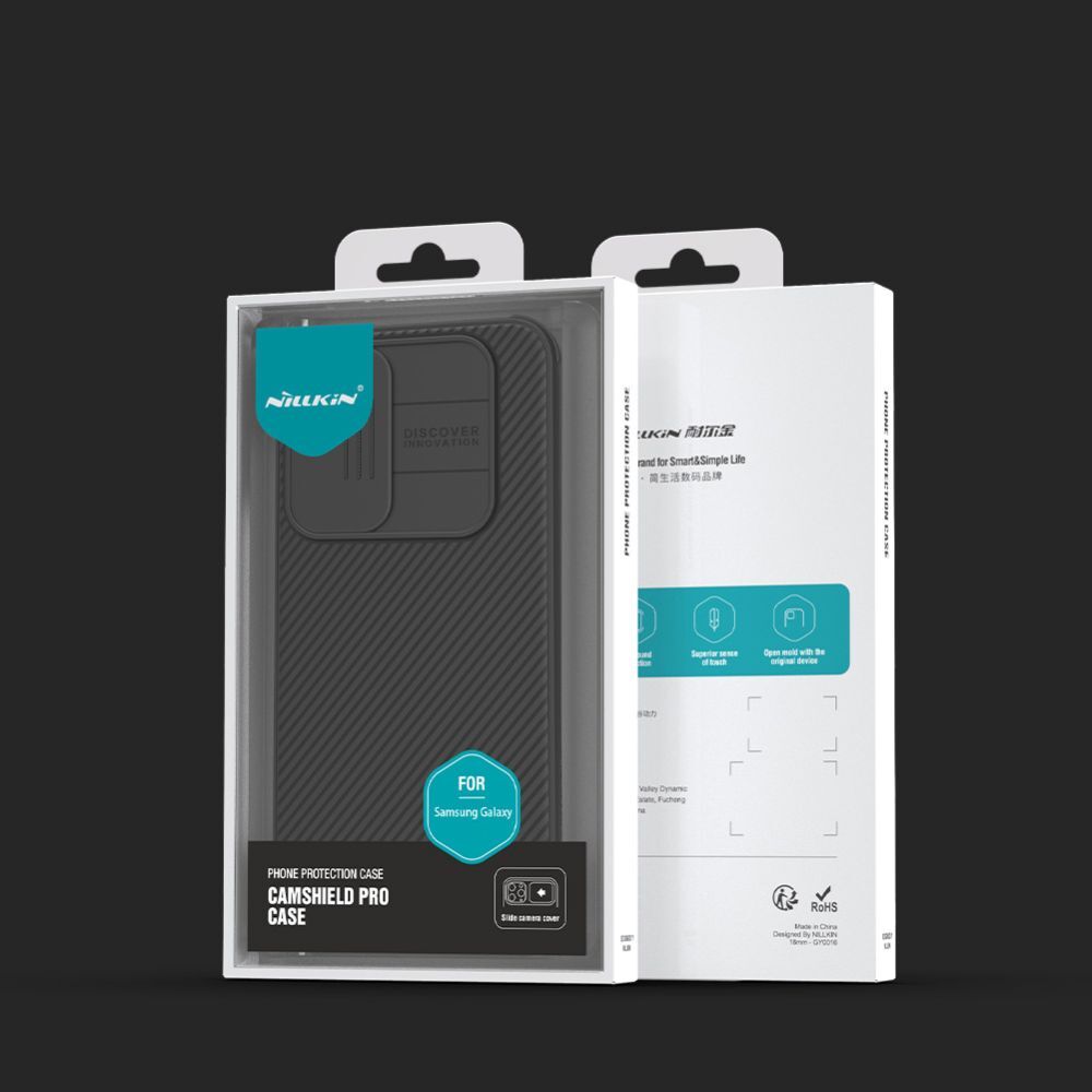 Husa, Nillkin CamShield Pro pentru Samsung Galaxy S25 FE, Negru