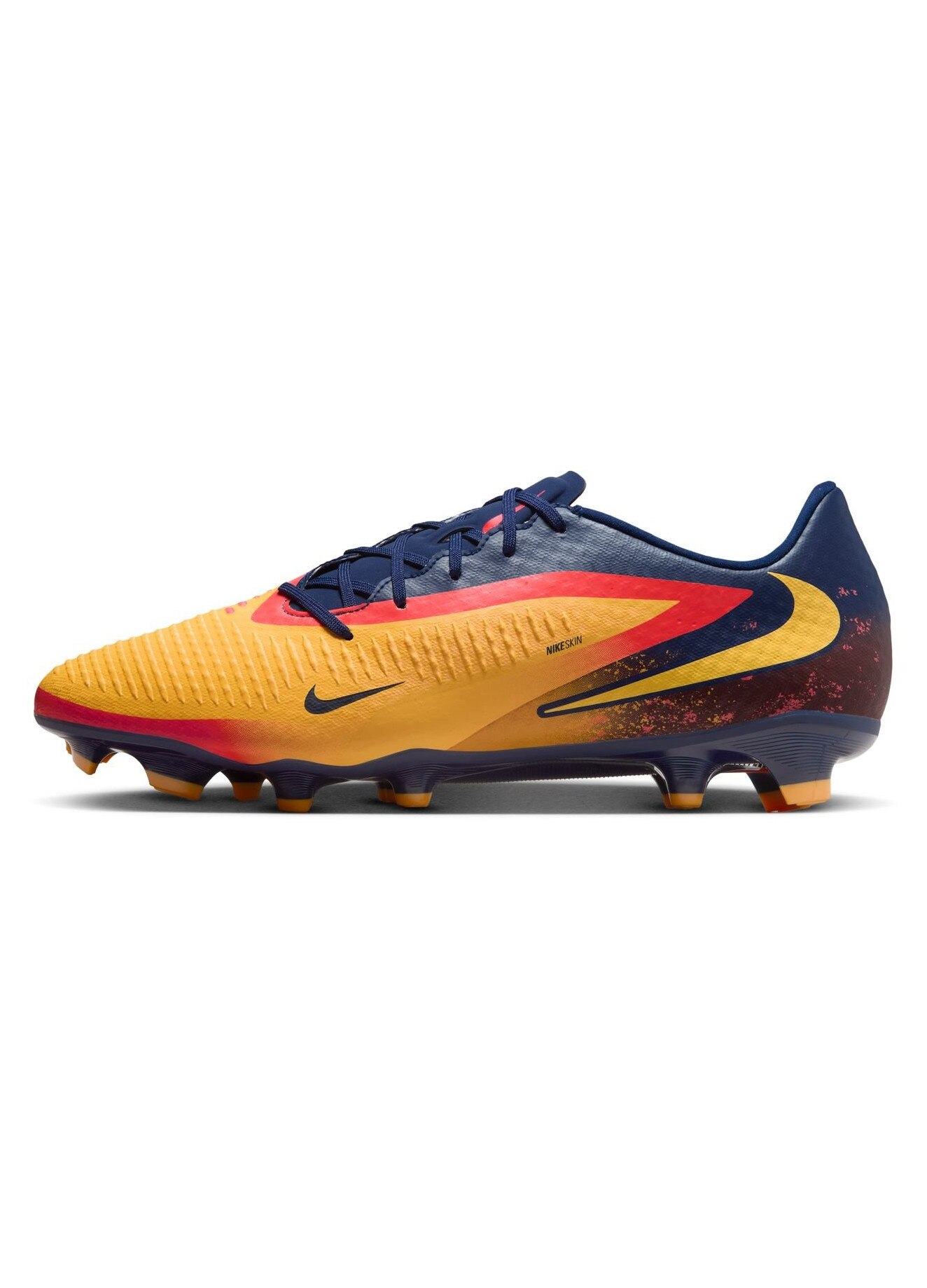 Ghete Fotbal Nike Hypervenom Phantom II FG pentru barbati, Black
