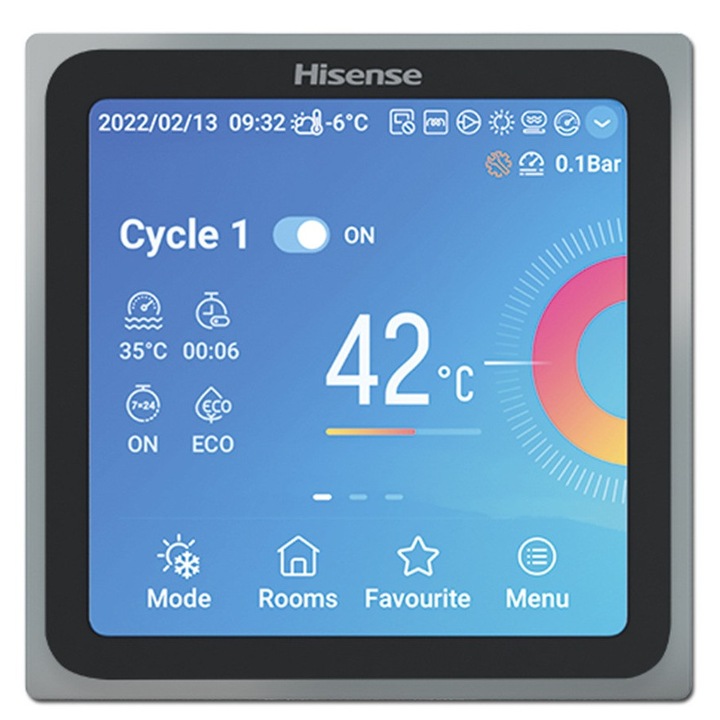 Termometru Hisense HSXM-FE01, control tactil