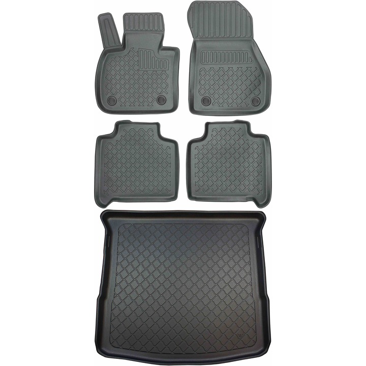 Max-Dywanik fekete csomagtérvédő készlet, BMW 2 F46 Gran Tourer, 2015.03-tól