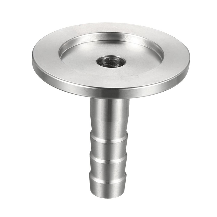 Adaptor Furtun Filetat, METERXITY, Inox 304, 3/8 inch, 10mm diametru interior