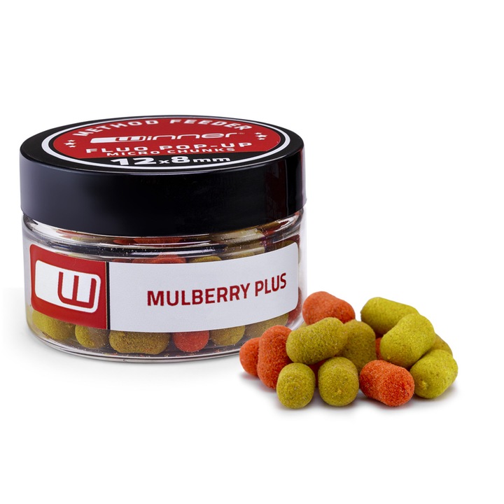 Momeli Tandem Baits, sárga-narancs, gyümölcsös aroma, 20g