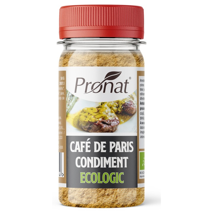 Cafe de Paris condiment bio, 50g Pronat