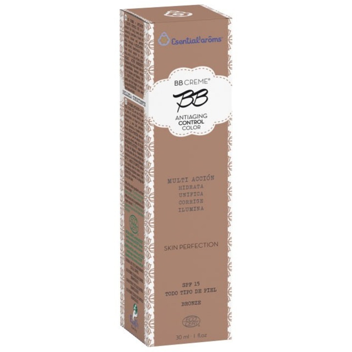 BB cream antiaging control color Bronze, SPF 15, 30ml Esentialaroms