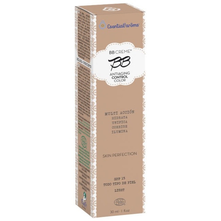 BB cream antiaging control color Light, SPF 15, 30ml Esentialaroms