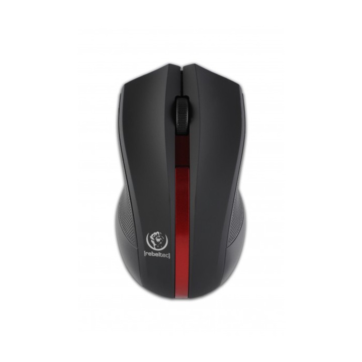 Мишка Rebeltec GALAXY Mouse,Wireless, черен/червен