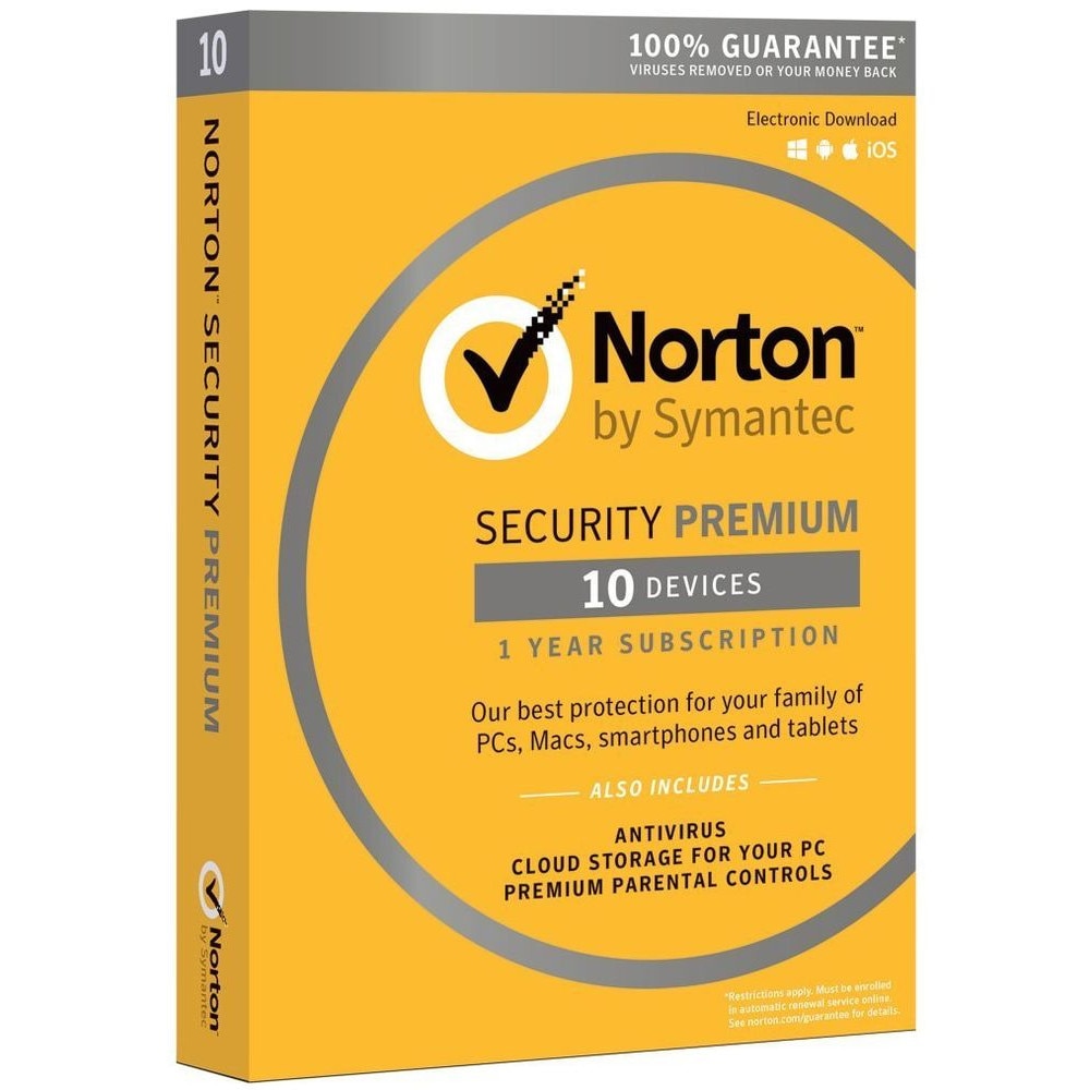 Norton security 3.0 Premium - 10 Dispozitive + 25GB Backup