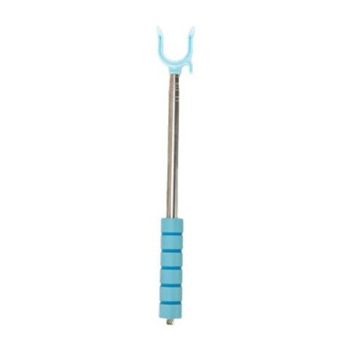 Raft telescopic pentru uscare rufe din inox, albastru