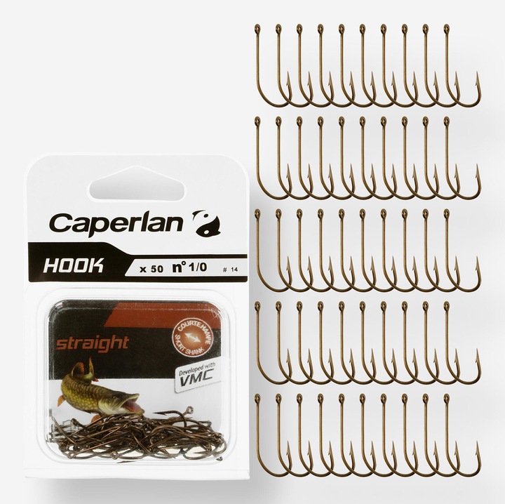 Carlige simple pescuit hook straight 4