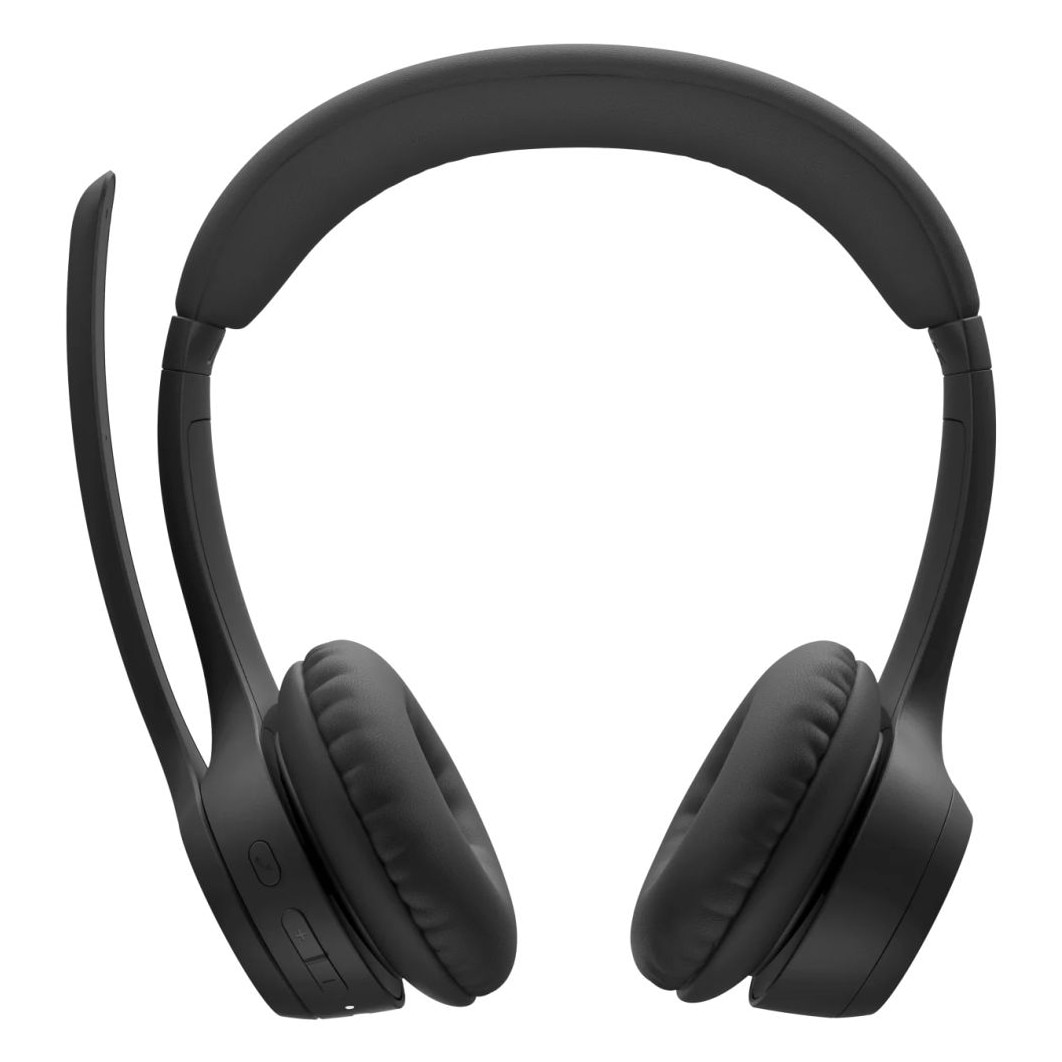 Casti cu fir Logitech ZONE 305, microfon, Bluetooth, negru, USB-C