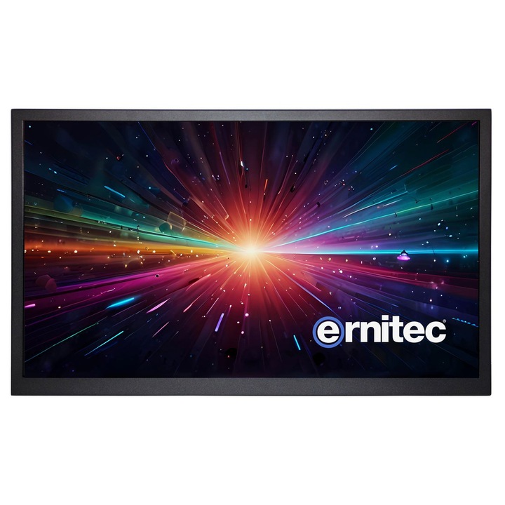 Monitor LCD Ernitec 27" Full HD, waterproof, HDMI, VGA, BNC
