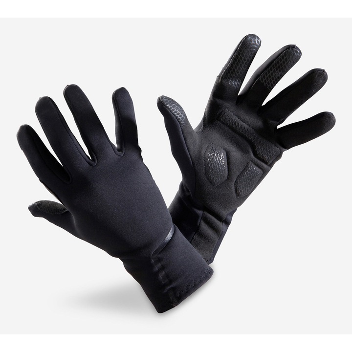 Ръкавици за колоездене RC 500 черни XL, черни