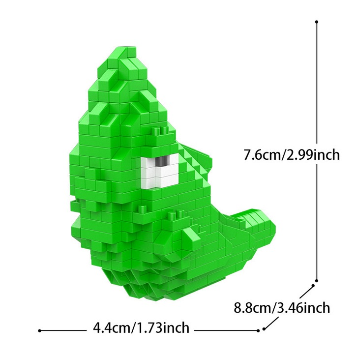 Jucarie de constructie Pokémon, potrivit pentru persoane de 14+ ani