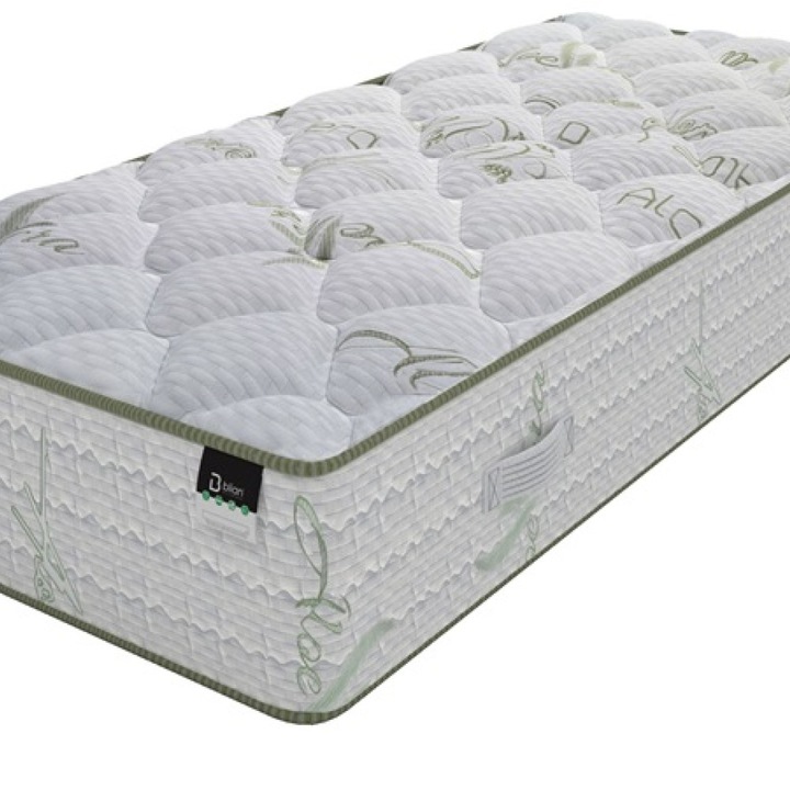 Матрак Блян, Верде покет, с индивидуални пружини, зелен, 120x200cm, височина 30cm