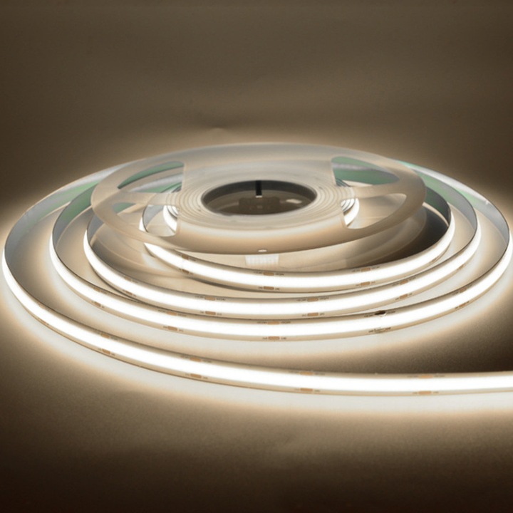 Banda LED, 12V COB, flexibila, 224LED/m, 2m