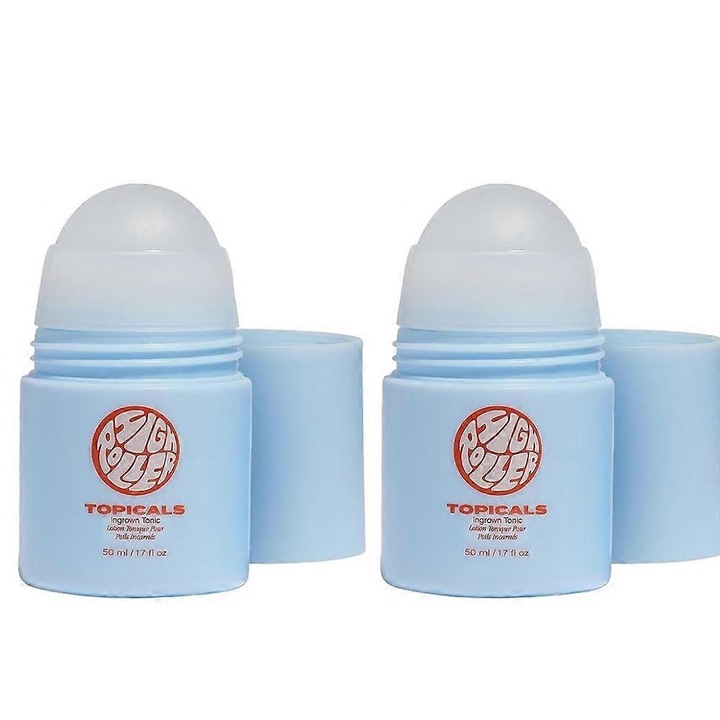 Szőrnövekedést gátló szérum, 50 ml, 2 darabos készlet, hámlasztó, nem zsíros formula