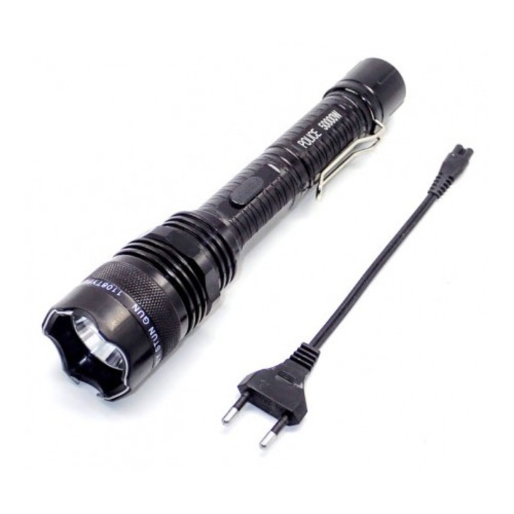 Електрошок Фенер Digital One SP01133, 1108 type, фенер с вграден мощен електрощок, 220v зареждане