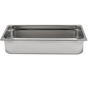 Tava Hendi Gastronorm GN 1/2 100 mm 5.6 lt - gama Profi Line, otel inoxidabil Tava Hendi Gastronorm GN 1/2 100 mm 5.6 lt - gama Profi Line, otel inoxidabil