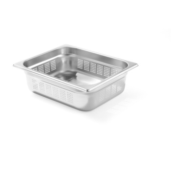 Tava Hendi perforata Gastronorm GN 1/2 100 mm 5.6 lt - gama Profi Line, otel inoxidabil Tava Hendi perforata Gastronorm GN 1/2 100 mm 5.6 lt - gama Profi Line, otel inoxidabil