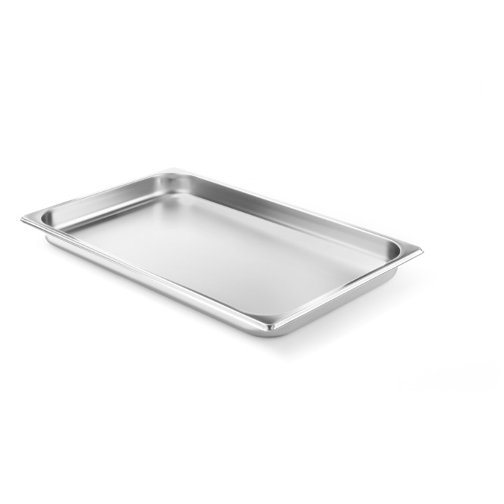 Тава Hendi Gastronorm, Profi Line, 40 мм, 5,3 л, Неръждаема стомана