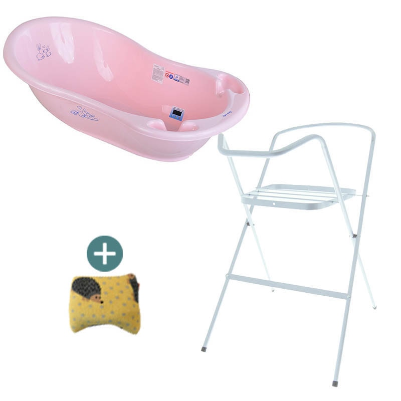 Set cadita 102 cm + Suport universal metalic KR roz