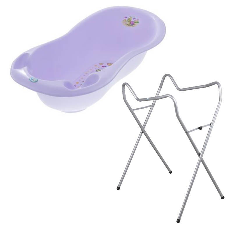 Set cadita 86 cm + Suport universal metalic Broasca mov
