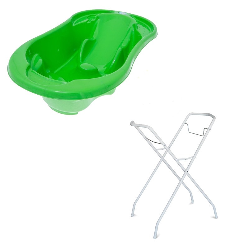 Set cadita anatomica + suport metalic verde