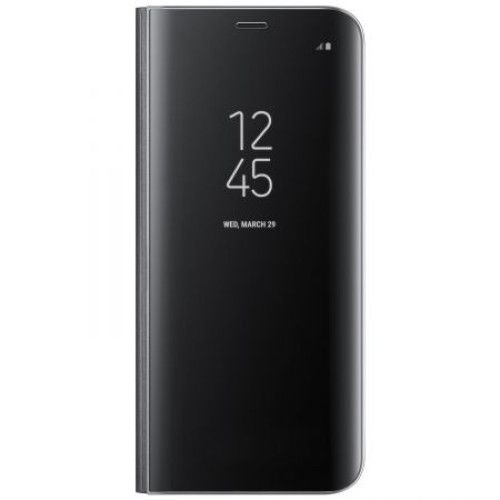 Husa de protectie IMPORTGSM tip Clear View Standing Cover pentru Samsung Galaxy S8 Black