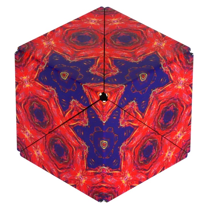 Shashibo interaktív mágneses kocka, Tűz Istennő design, 2.4 hüvelyk, 2 darabos készlet