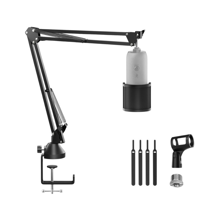 Brat pentru microfon TONOR T10, Ideal pentru Studio, Podcast, Broadcast, Gaming