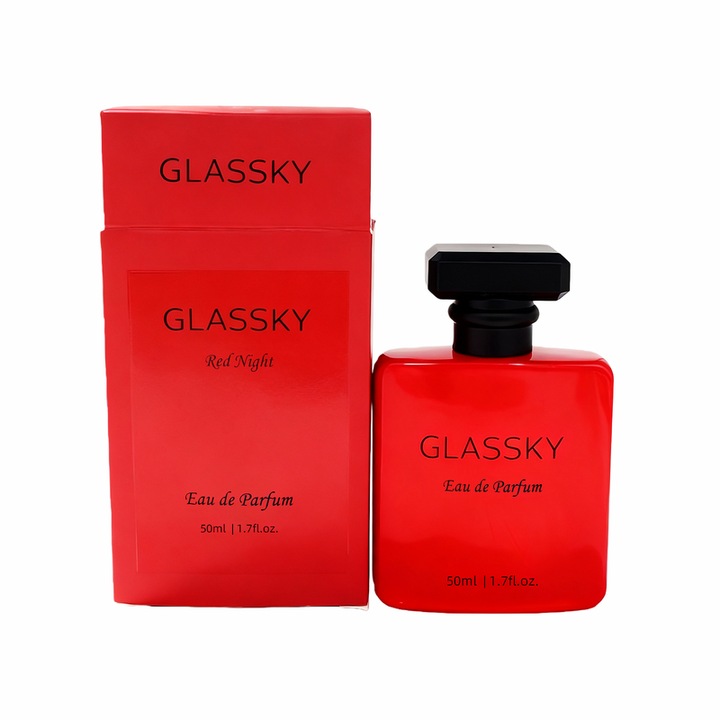 Glassky Red Night, Eau de Parfum, Unisex, 50ml