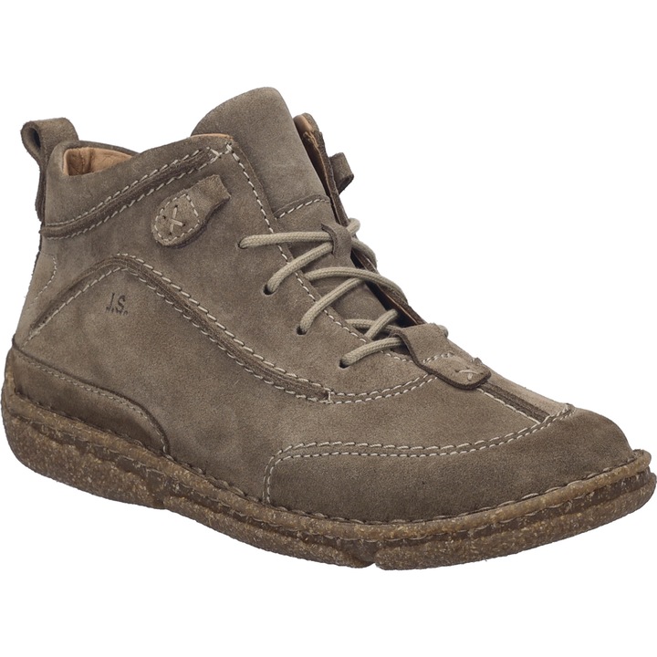 Botine femei, Josef Seibel, Neele 52, piele naturala, bej, Bej, 39