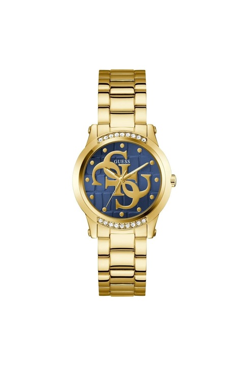 Ceas de dama Guess, carcasa de 36 mm, curea din Otel rezistenta la apa 3 ATM, GW0861L6