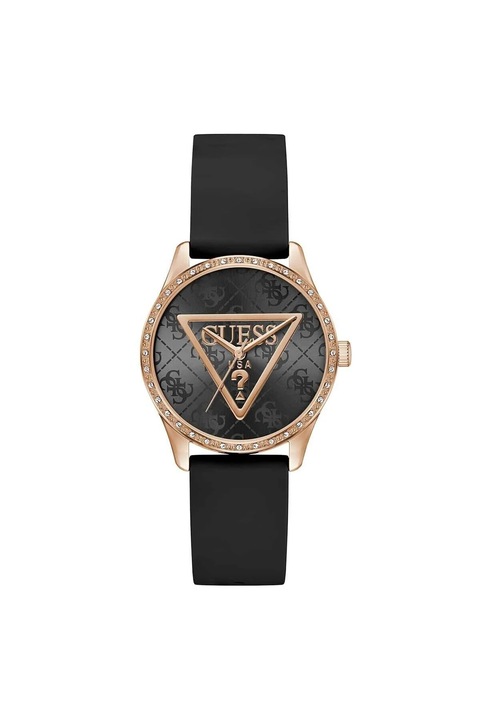 Ceas de dama Guess, carcasa de 36 mm, curea din Silicon rezistenta la apa 3 ATM, GW0942L3