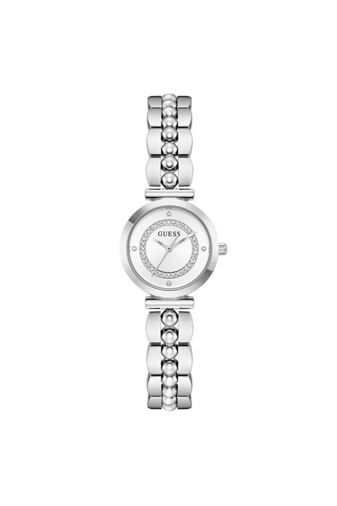 Ceas de dama Guess, carcasa de 28 mm, curea din Otel rezistenta la apa 3 ATM, GW0994L1