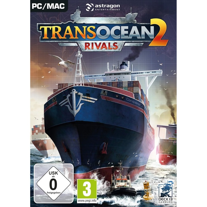 TransOcean 2: Rivals, Cenega, joc strategie, PC, 2016