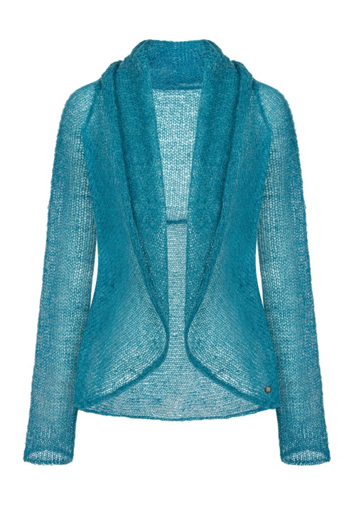 Pulover dama You by Tokarska, Reneta, Lana alpaca, Albastru marin