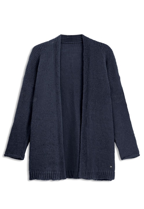 Pulover dama, You by Tokarska, lana, handmade, bleumarin