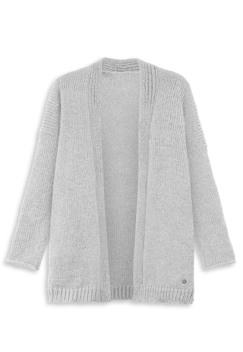 Pulover dama, You by Tokarska, lana, handmade, gri