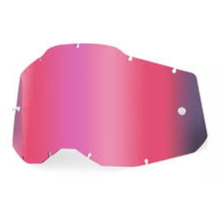 Lentila de schimb 100 PROCENT RC2/AC2/ST2, roz, pentru ochelari Racecraft 2/Accuri 2/Strata 2