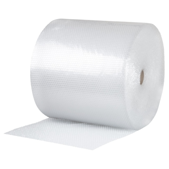 Rola Folie cu Bule, Flippy, Lungime 100 m, Latime 0.8 m, 40 Grame pe mp, pentru Ambalare si Protectie, Transparenta