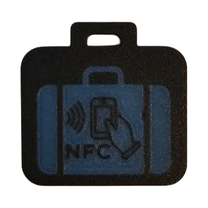 Breloc cu NFC pentru geanta