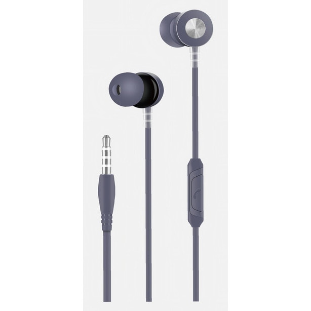 Casti cu fir de 3,5 mm compatibile cu Huawei Android, tip in-ear, SN-M01, cu cauciuc moale, pot raspunde la apeluri
