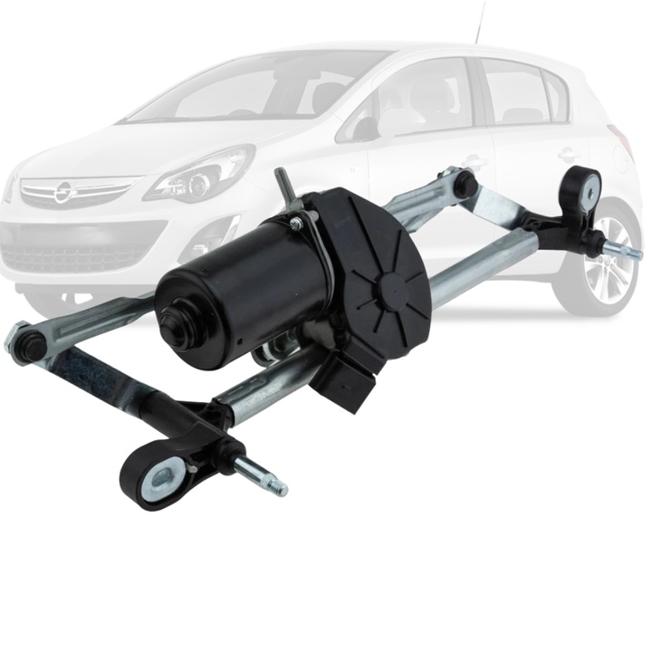 Ablaktörlő mechanizmus motorral OPEL CORSA D E 13182340